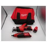 Milwaukee M12 Hackzall / Rotary Tool - Works /