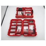 Lot of 2 Milwaukee Bit Sets