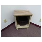 Rustic Style End Table