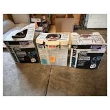 Lot of 3 Opened DAP 200 Spray Foam Kits -