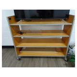 4ft Fleetwood Rolling Media Cart - Excludes TV &