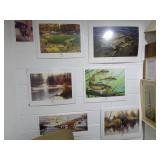 Art Prints on Wall - Fish Nature Our Flag