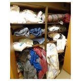 Contents of Closet - Misc Blankets & Related