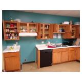 Contents of Kitchen Cupboards & Drawers