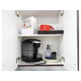 Contents of Kitchen Cabinet - Keurig Soap