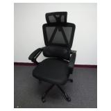 Rolling Desk Chair w/ Neck & Lumbar Support