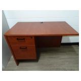 4ft Office Desk w/ Drawers - Missing key