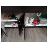 Contents of Lobby Kitchen Cabinets