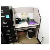 Commercial Privacy Desk w/ Contents