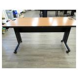 60"x 24"x31" Rolling Classroom Table