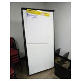 6ft x 3ft A-Frame White Board / Bulletin Board