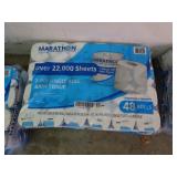 New Marathon 48 Roll 2-Ply Single Roll Bath