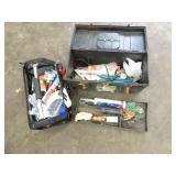 Lot of 2 Tool Boxes w/ Contents