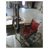 Theradyne Wheel Chair with Crutches