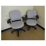 Lot of 2 Rolling Office Chairs