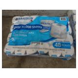 New Marathon 48 Roll 2-Ply Single Roll Bath