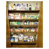 Contents of Closet - Non-Perishable Food Items