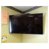 LG 55" TV on Wall Mount w/ Remote - Buyer