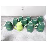 Lot of NEWCAP Branded Ceramic Coffee Mugs