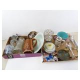 Large Lot of Misc. Vintage Glassware & Dï¿½cor