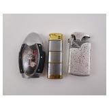 Lot of 3 Pocket Lighters