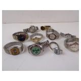 Lot of 10 Quartz Movement Watches - Various