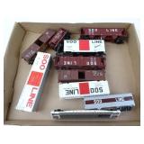 Lot of Soo Line HO Scale Model Train Cars & Parts