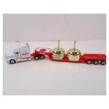 Budweiser Die Cast Toy Truck & Trailer