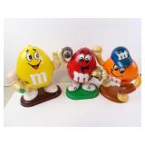 Lot of 3 M&M Candy Character Dispensers