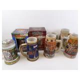 Large Lot of Misc. Beer Steins