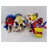 Lot of 2 M&M Candy Character Dispensers