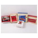Lot of Hallmark Keepsake Train Ornaments in Box