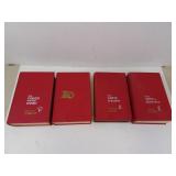 Lot of 4 WW2 Era Novels Hardcover Books