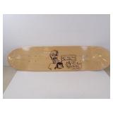 Signed Artist Sketch Custom Skateboard Deck with