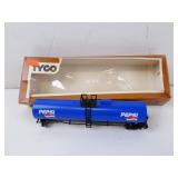 Pepsi Tanker Car HO Scale Model Train in Box