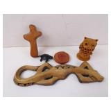 Lot of Wooden Decorative Items