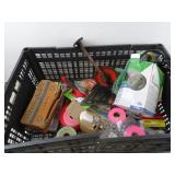 Lot of Misc. Tool & Shop Related Items in Crate