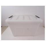 Iris Medium Sized Lidded Storage Tote 15.5" Wide