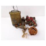 Lot of Bells - Cowbell Sleigh Bells & Other