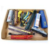 Lot of Misc. HO Scale Model Train Cars & Parts  -