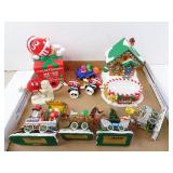Lot of M&M Candy Branded Christmas Items -