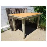 Vintage Steel Table 34' x 45'