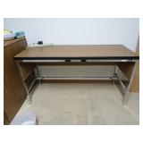 Commercial Desk w/ Steel Frame - 48x18x25