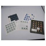 Lot of 33 Sheets (some partial) of Low Value