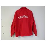 Vintage Crandon Fire Dept Fleece Lined Dunbrooke