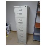 5-drawer File Cabinet with Key