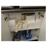 Contents of Lab Cabinet - Foam shippers are empty