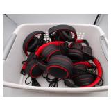 Lot of 8 Rorsou Corded Headphones