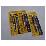 Lot of 3 DeWalt Compact Magnetic Drive Guides
