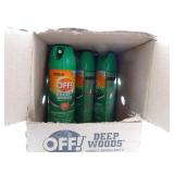 Lot of 7 New Off! Deep Woods Bug Spray